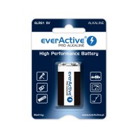 EverActive 6LR61 Pro 1BL alk. baterijos 4vnt.