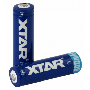 Xtar 14500 įkraunama baterija 800 mAh