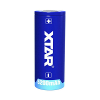 Xtar 26650 įkraunama baterija 5200mAh