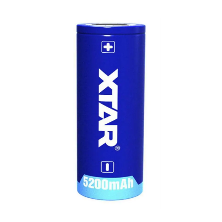 Xtar 26650 įkraunama baterija 5200mAh