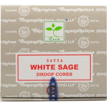 White Sage kūginiai smilkalai Satya