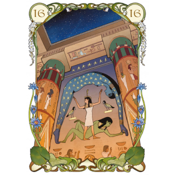 Egyptian Lenormand Oracle Kortos Lo Scarabeo