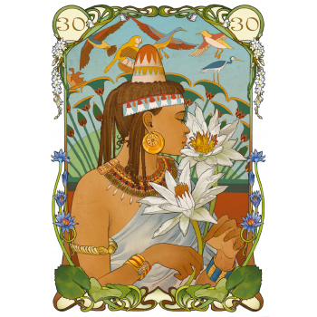 Egyptian Lenormand Oracle Kortos Lo Scarabeo