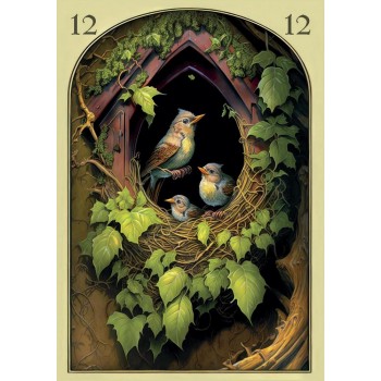 Medieval Lenormand Oracle Kortos Lo Scarabeo