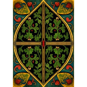 Medieval Lenormand Oracle Kortos Lo Scarabeo