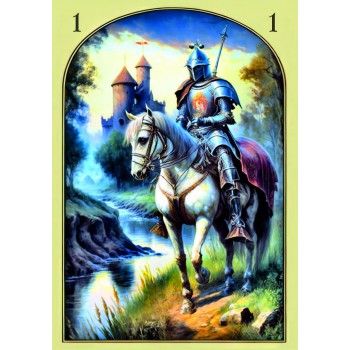 Medieval Lenormand Oracle Kortos Lo Scarabeo