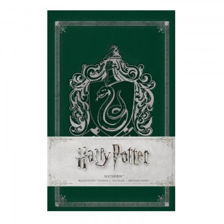 Harry Potter: Slytherin kišeninė užrašinė Insight Editions