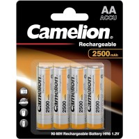 Camelion HR6 AA 2500mAh BOX įkraunamos baterijos, 4 vnt.