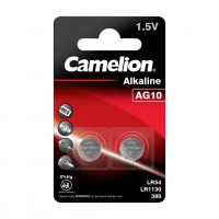 Camelion AG10 LR1130 LR54 389 šarminės baterijos 2 vnt.