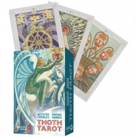 Kosmetinis defektas -  Thoth Tarot Aleister Crowley De Luxe kortos AGM