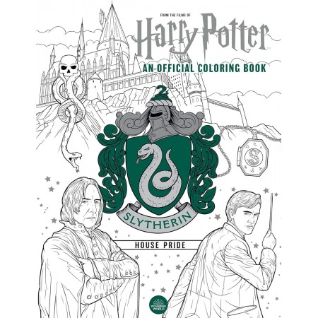 Harry Potter: Slytherin House Pride: The Official Spalvinimo knyga Insight Editions