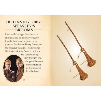 Harry Potter: The Mini Book of Brooms Mini knyga Insight Editions