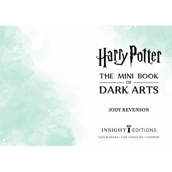 Harry Potter: The Mini Book of Dark Arts Mini knyga Insight Editions