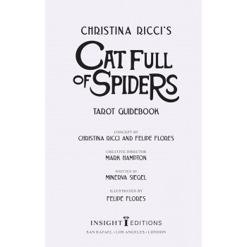 Christina Ricci's Cat Full of Spiders Toro kortos ir vadovas Insight Editions