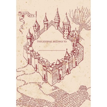 Harry Potter: Marauder's Map Journal su pakabuku Insight Editions