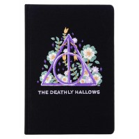 Harry Potter: Deathly Hallows siuvinėta užrašinė Insight Editions