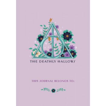 Harry Potter: Deathly Hallows siuvinėta užrašinė Insight Editions