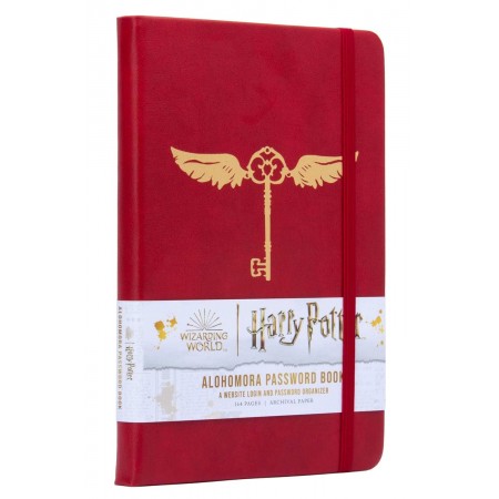 Harry Potter: Alohomora Password Book: A Website and Password užrašinė Insight Editions