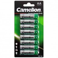 Camelion AA Super Heavy Duty cinko-anglies baterijos 8 vnt.