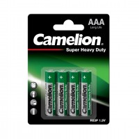 Camelion AAA Super Heavy Duty cinko anglies baterijos 4 vnt.