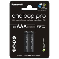 Eneloop AAA 930mAh (BK-4HCDE/2CP) įkraunamos baterijos 2 vnt.