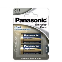 Panasonic C LR14EPS EVERYDAY baterijos, 2 vnt