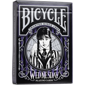 Bicycle Wednesday Addams žaidimo kortos