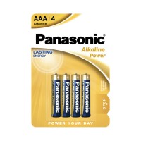 Panasonic LR03 AAA Alkaline Power šarminės baterijos 4 vnt.