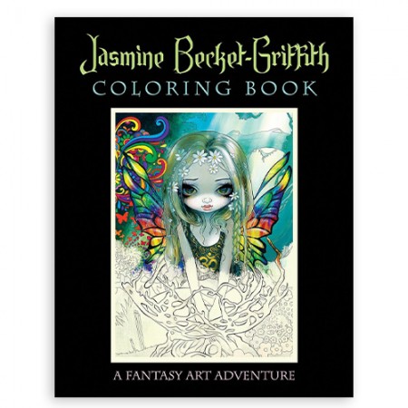 Jasmine Becket-Griffith: A Fantasy Art Adventure Spalvinimo knyga Blue Angel