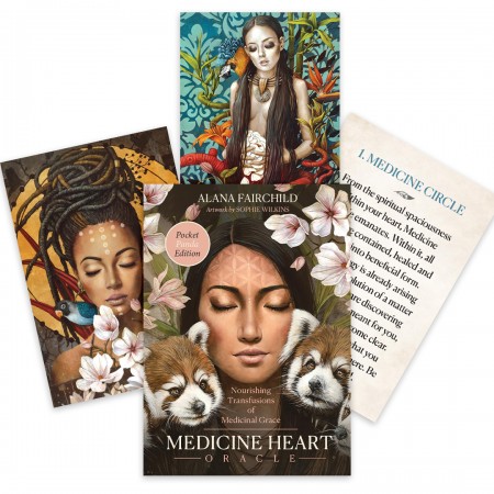 Medicine Heart Oracle - Pocket Panda Edition kortos Blue Angel