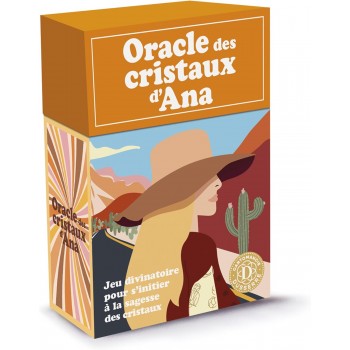 L’Oracle des Cristaux d’Ana Prancūziškas leidimas Grimaud Cartomancie