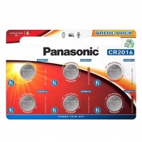 Panasonic CR2016 Ličio monetinė baterija 6 vnt.