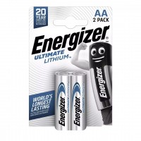 Energizer L91 AA Ultimate ličio baterijos, 2 vnt.