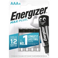 Energizer LR03 AAA Max Plus šarminės baterijos 4 vnt.