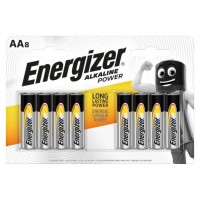 Energizer AA Alkaline Power 8BL šarminės baterijos 8 vnt.