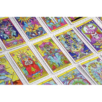 Tarot De El Dios De Los Tres kortos Fournier