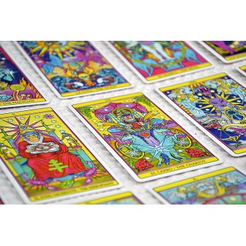 Tarot De El Dios De Los Tres kortos Fournier