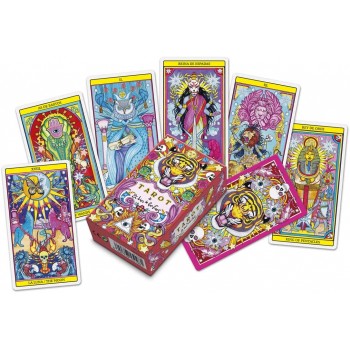 Tarot De El Dios De Los Tres kortos Fournier