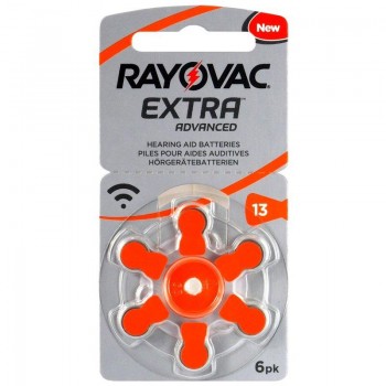 Rayovac Extra Advanced 13 baterijos klausos aparatams 60 vnt.