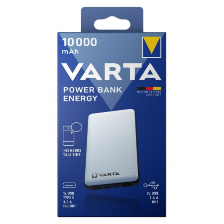 Varta Power bank Energy 10000mAh 57976 išorinė baterija (powerbank)