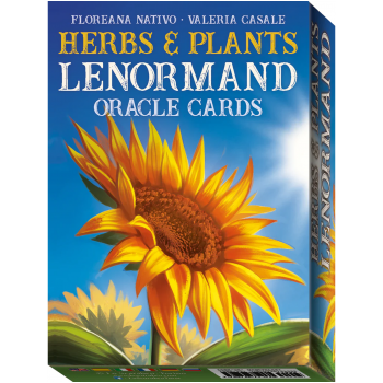 Herbs & Plants Lenormand oracle kortos Lo Scarabeo