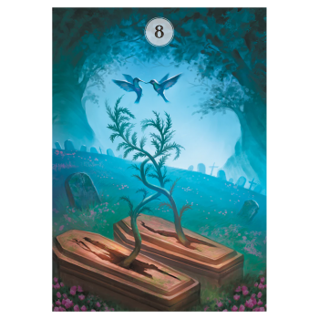 Herbs & Plants Lenormand oracle kortos Lo Scarabeo