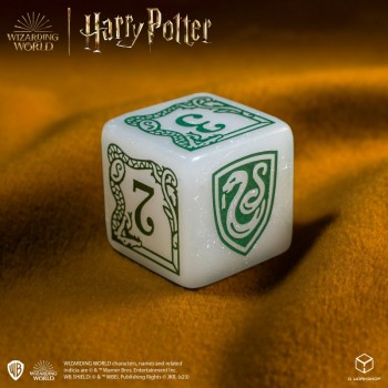 Harry Potter. Slytherin Modern Dice kauliukų rinkinys (baltos sp.)