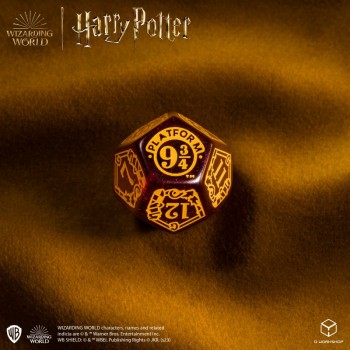 Harry Potter. Gryffindor Modern Dice kauliukų rinkinys (raudonos sp.)