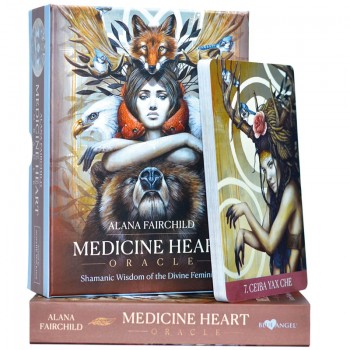 Medicine Heart Oracle kortos Blue Angel