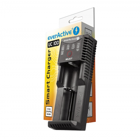 everActive UC-100 Smart Charger Baterijų įkroviklis