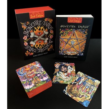 Bonefire Tarot Kortos 2-asis Leidimas Schiffer Publishing