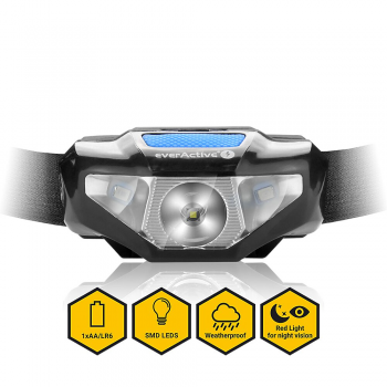 everActive Headlight DOT HL-120 žibintas ant galvos