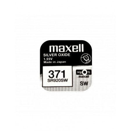 Maxell 371 (SR920SW) baterijos 10 vnt.