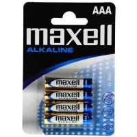 Maxell AAA LR03 baterijos 4 vnt.